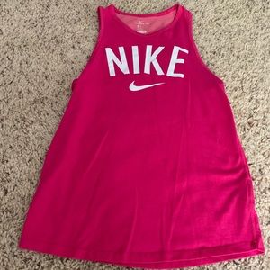 Nike pink tank top